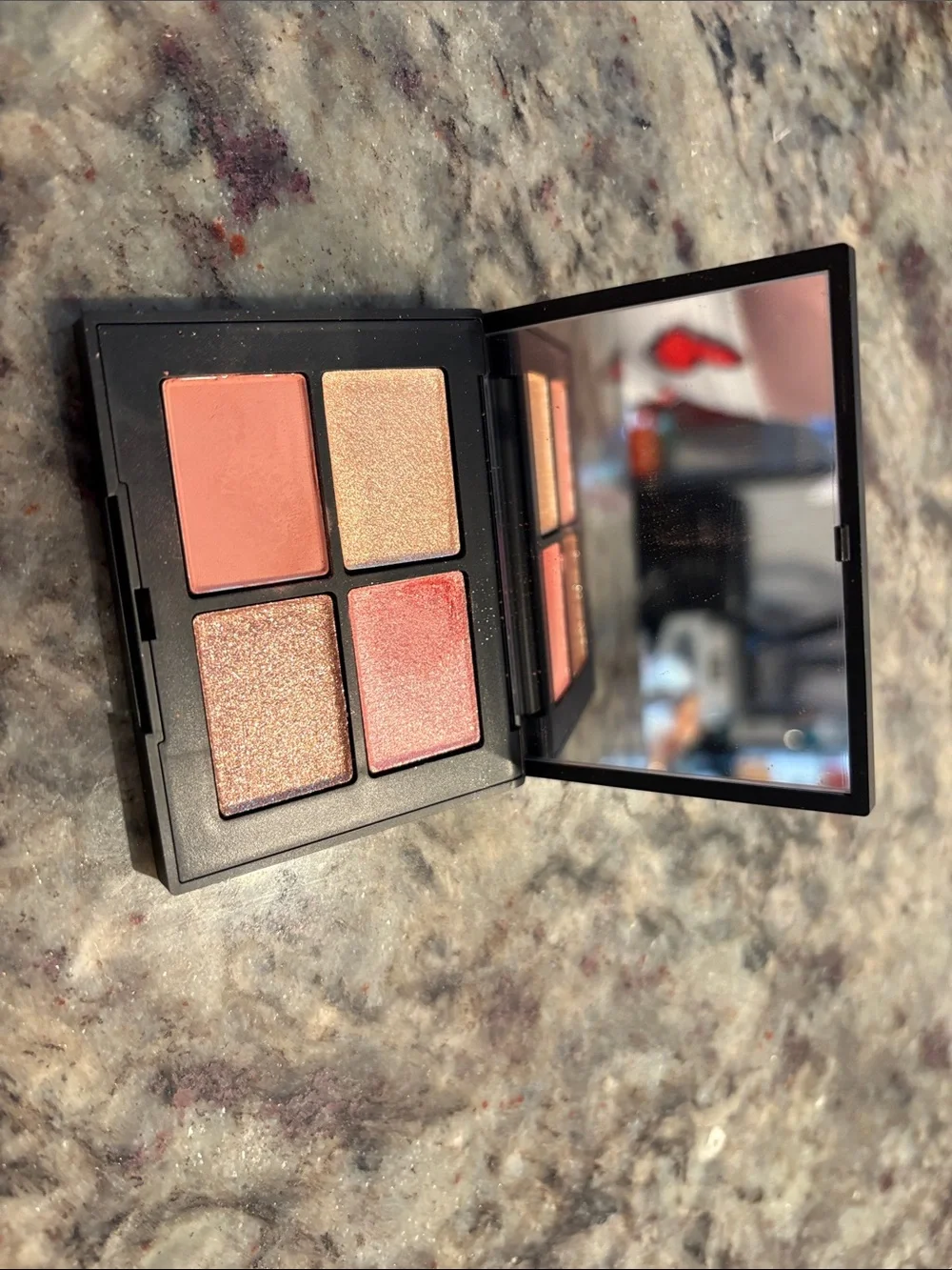 NARS Orgasm Quad Eyeshadow Palette - Pink Peach Accent